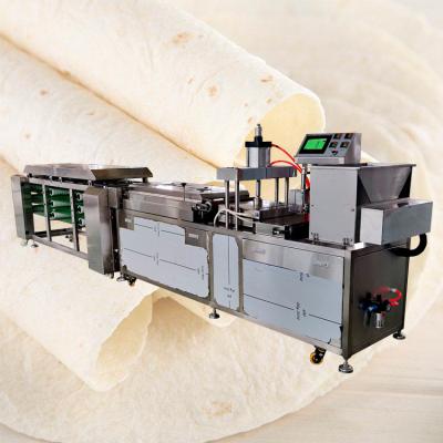 China 100g Dough Flour Tortilla Machine 20cm 30cm 3600pcs/H  8200pcs/H for sale