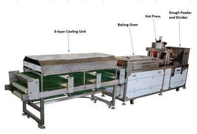 China 7000 KG Machine Gross Weight Tortilla Production Line For High Productivity for sale