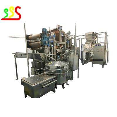 China Powerful Fruit Puree Production Line Automatic Operation Mode Customized Power Supply zu verkaufen