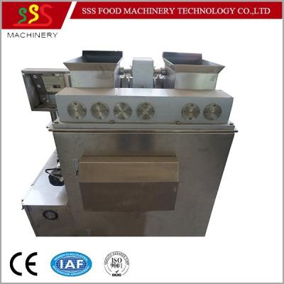 China 1800pcs/h de Machine van voedselencrusting, Corrosiebestendige Automatische Encrusting-Machine Te koop