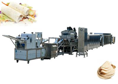 China Automatischer Tortilla-Fertigungsstraße PLC Moto des Mexikaner-250kg/H zu verkaufen