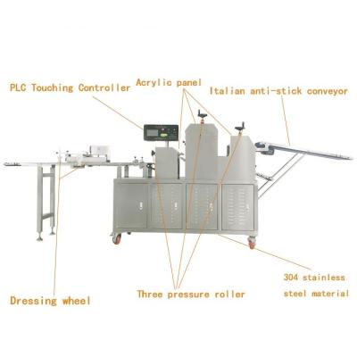 China Pocket Bread Pita Bread Arabic Bread Production Line 3000pcs Per Hour for sale