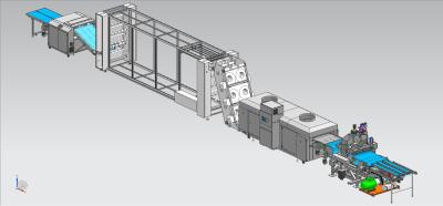 China Tortilla die van de servomotor de Hydraulische Pers Machine Automatisch maken volledig Te koop