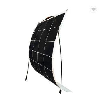 China 12v 21w Thin Film Sunpower Flexible Solar Panel 125mmx125mm Small Etfe 100w Micro Portable Cigs Mini Flexible Solar Panel 125mmx125mm for sale