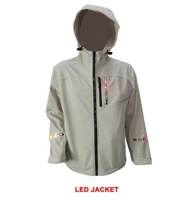 China Reflective LED Jacket Hygiene, Road Administration, Airport, Motorcycle, Bicycle, Cycling For LED Jacket for sale