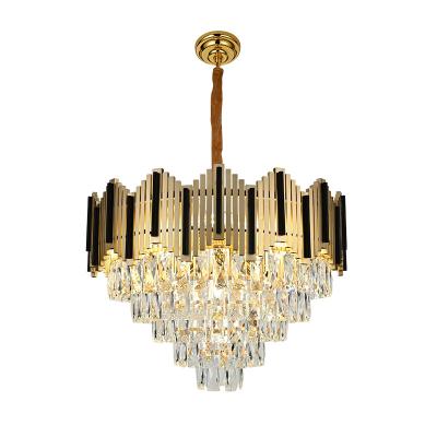 China Contemporary luxurious crystal lighting with cool light for home and supermarket for sale