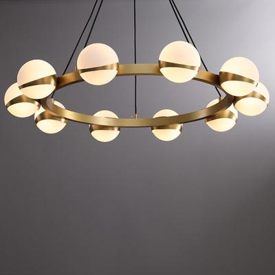 China Contemporary Simple Nordic Style Home Design Hanging Lamp Glass Led Pendant Light for sale