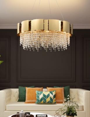 China Chandeliercopper modern jantar crystal black pop k9 sala chandelier pendant light large for sale