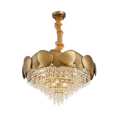 China Small Modern Chandeliers Modern Bathroom Vanity Ceiling Lights Foyer Ring Light Fixture Chandelier for sale