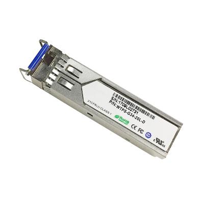 China FTTX Network Wire SX DX SM MM LC Fiber Transceiver Dual Mode 1.25G SFP Module for sale