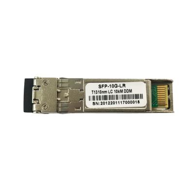 China FTTX Network Wire Dual Single Mode 1310nm LC 10km DDM sfp-10g-lr for sale