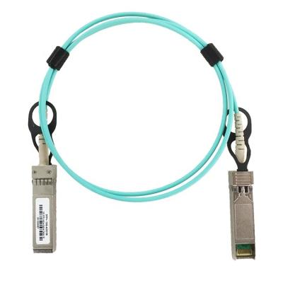 China 1m Active Fiber OM3 AOC Hot Pluggable SFP 10G Optical Cable for sale