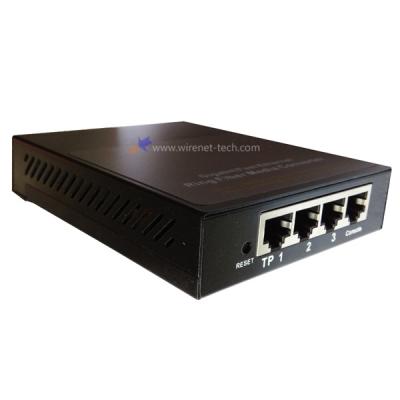 China Fast Fttx Gigabit Ethernet Fiber 10/100M Ring Type Media Converter Fiber Optic Media Converter for sale