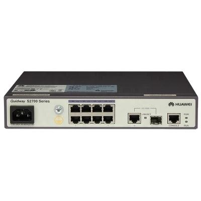 China FTTX Network Huawei S2700-9TP-SI-AC Huawei 10/100 Left Managed 8 Switch with Uplink Gigabit SFP OLT for sale