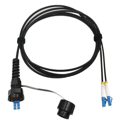 China FTTX Network SC LC MPO IP67 Waterproof Outdoor Connector ODVA FTTA Fiber Optic Patch Cords for sale