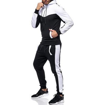 China Breathable Tracksuit Colorblock Casual Sweatsuits Men 2 Piece Tracksuit Sets Casual Comfortable Jogging Suits for sale