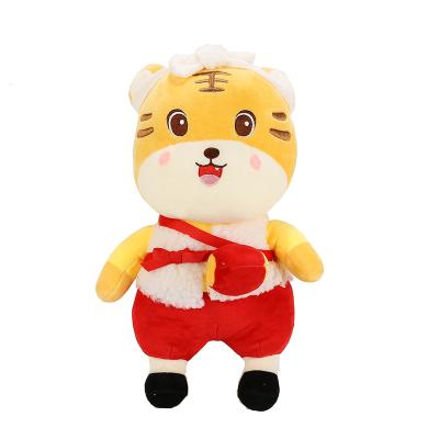 China Pretty Gift Wholesale Cute Animals Stuffed Plush Toys Children Gift Soft Tiger Doll for sale