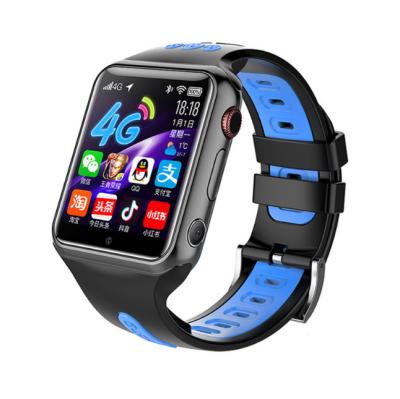 China Wifi dual cameras 2 million pixels battery support sim card 4G GPS wifi location tracker smart watch 1080mah for kids for sale