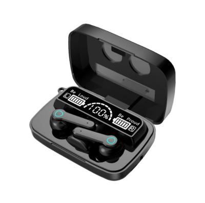 China In-ear power bank style with case 2000mah gaming earphone tws light charging led wireless earbuds for sale