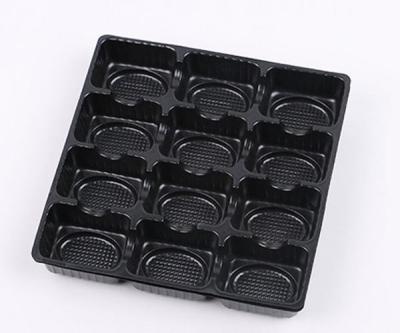 China Plastic food vacuum tray for chocolate for sale