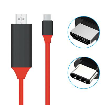 China HDMI2.0 Cable 2M Audio-Compatible 4K HD and Ethernet for HDTV/High Speed ​​USB C Projector Cable to HDMI-Compatible 2.0 Cable for sale