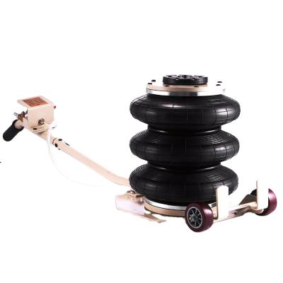 China Lifting Tools Fast Lift Air Bag Jack With Triple Rubber Bags Nature Safe Air Jack for sale