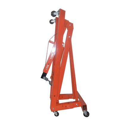 China 2 Ton Folding Manual Hydraulic Portable Crane Motor Crane Sale 10 Ton for sale