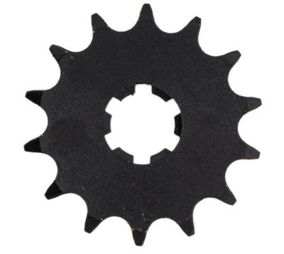 China 45 steel/A3 steel Customize Motorcycle Front Sprocket For Yamaha YZ80 TY175 RD125 RX100 RS200 for sale