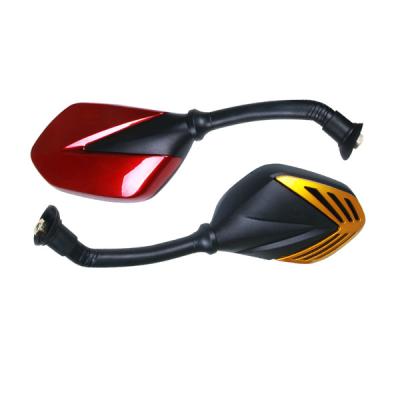 China ABS Motorcycle Mirror Scooter Rear View Mirrors Off-Road Vehicle 8MM Universal for sale