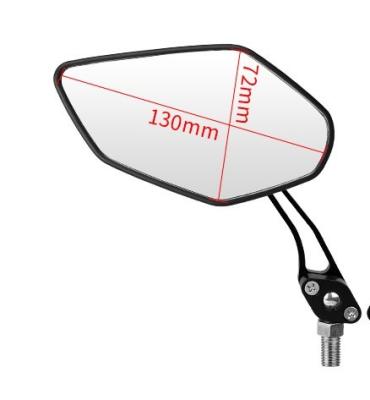 China Wholesale Universal Aluminum Alloy 360 Rotate Motorcycle Scooter Rearview Mirror Bike for sale