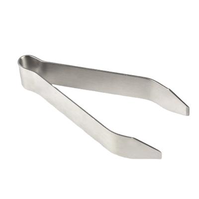 China Viable Mini Serving Tong Ice Tong Sugar Tong Stainless Steel Fish Bone Clip for sale