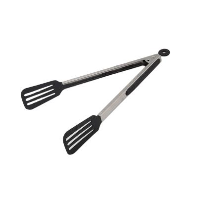 China High quality 9 inch sustainable kitchen kitchen food nylon tongs vegetable&fruit tongs meat salad tongs fong tongs for sale