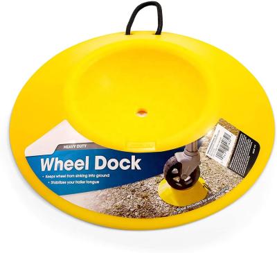 China Heavy Duty Trailer Part Truck Part Wheel Dock With Rope Handle for sale