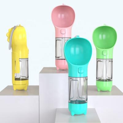 China Portable Food Stored And Travel 300ml Plastic Pet Water Bottle For Pets for sale