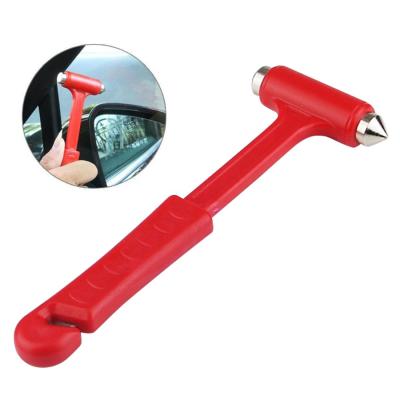 China Car Emergency Escape Tool Car Safety Hammer Car Window Breaker with Seat Belt Cutter for sale