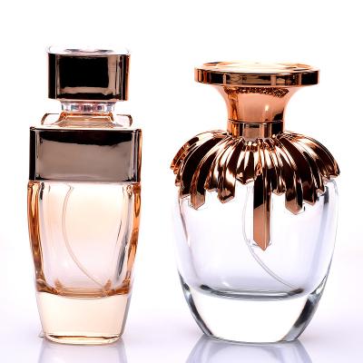 China Filling of perfume Light luxury portable perfume glass bottle Round bayonet cosmetics dispenser bottle senior perfume glass empty bottle for sale