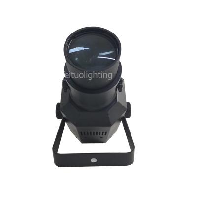 China 2019 New COB 60w Stage Led Mini Profile Spot Light RGB 3IN1 Led Light Sound Ellipsoid Active DMX Led Profile Spot Light for sale