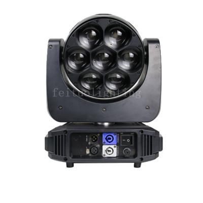 China Color mixing is soft and even without flickering Bee Eye RGBW 4IN1 Zoom Beam Wash Head 7x40w Professional Moving Head Light Moving Bee Eye Light New for sale