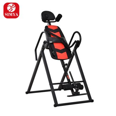 China Indoor Adjustable Back Pain Inversion Table Handstand Upside Down Stretching Machine for sale