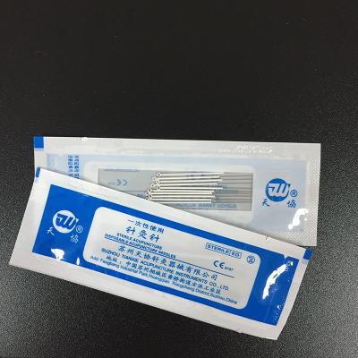 China China Wholesale Cheap Ball Needle Wonderful Acupuncture Needles Gold Plated Facial TX-dz170 for sale