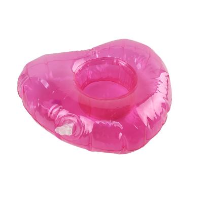 China PVC LOVE Floating Cup Holders For Swimming Pool Intex Best Way Inflatable Swimming Pool Leisure for sale