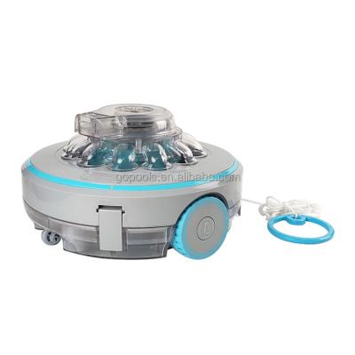 China 7.4V 27W outdoor surface swimming pool robot pool cleaner vacuum rechargeable machine pool cleaner aquajack600 for sale