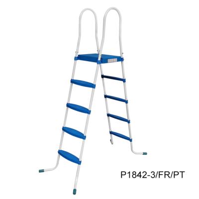 China Wholesale Swimming Pool Accessory 4 Steps Ladder With Platform For Pools Size P1842-3/PT for sale