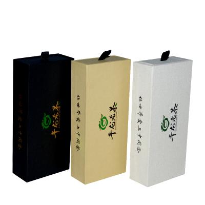 China Recyclable Custom Logo Box Gift Matte Printing Gift Boxes Rigid Stain Cardboard Luxury Drawer Gift Boxes UV for Tea for sale