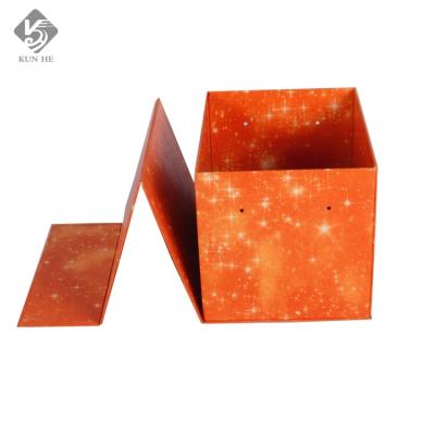 China High Quality Recyclable Custom Shaped Magnetic Lid Book Packaging Paper Gift Boxes Paper Cosmetics Foldable Gift Boxes With Magnets for sale