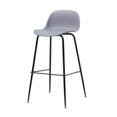 China Tianjin design adjustable classic counter bar stool plastic high (height) chair for sale for sale