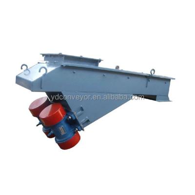 China Small Cement 2021 Power GZG Series Vibrating Motor Feeder With Sample Structure for sale