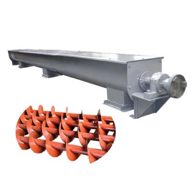 China Heat Resistant Inclined Inclined Screw Conveyor Auger Feeder For Bulk Material Handing for sale