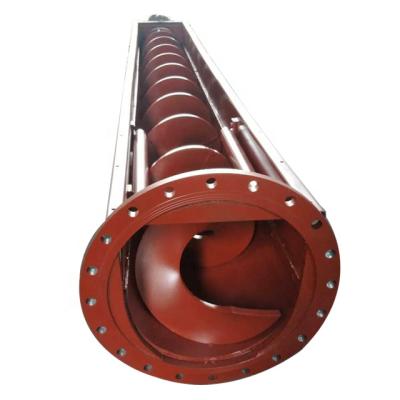 China Best Price Heat Resistant Tilted U Bowl Slurry Conveyor Horizontal Screw Conveyor for sale