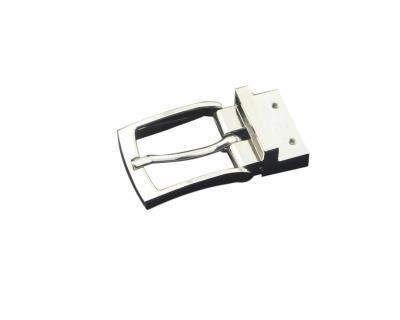 China Metal Turning Reversible Pin Buckle Men's Pin Belt Buckle for sale